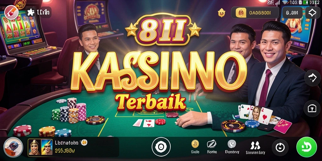 Tampilan gameplay menarik dari aplikasi 8II di kasino.