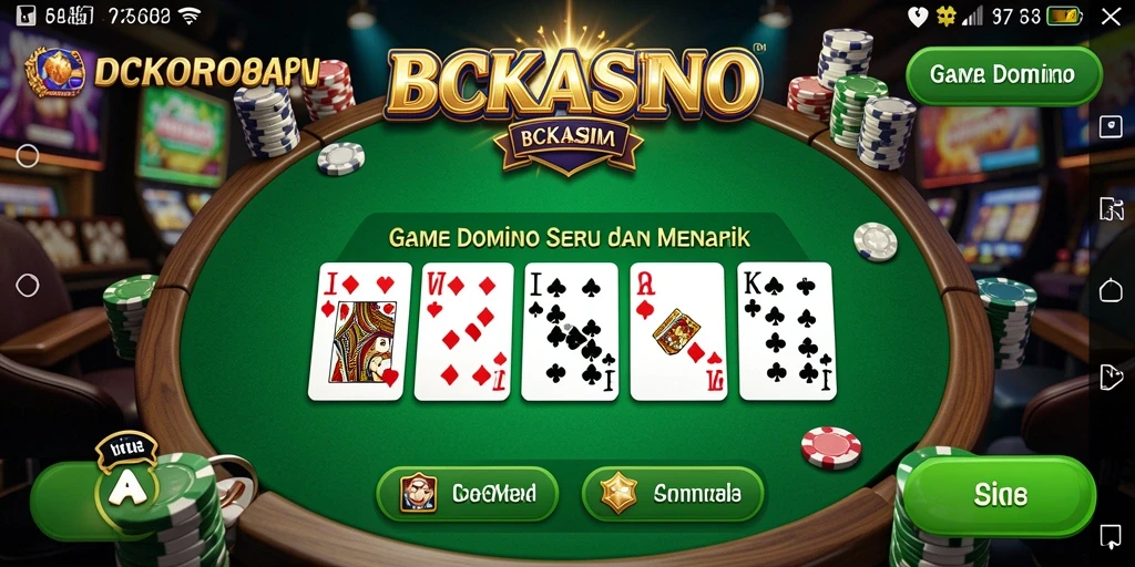 Tampilan gameplay seru dan menantang di BCKASINO.