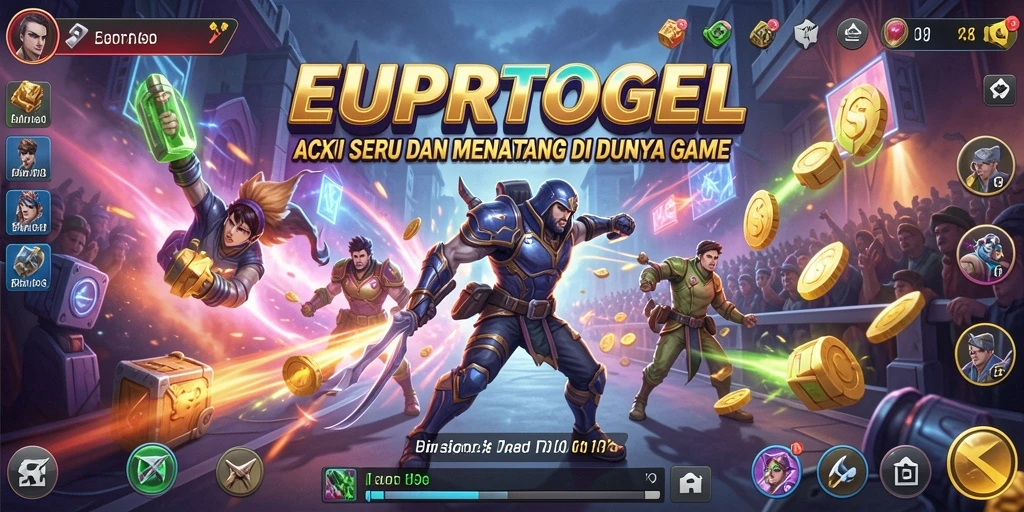 Tangkapan layar gameplay yang menegangkan di EUROTOGEL.