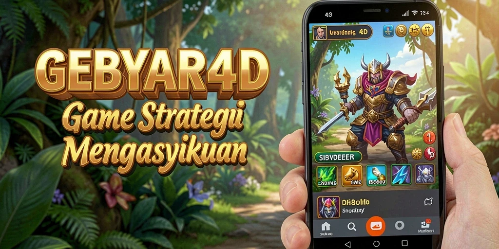 Tampilan gameplay GEBYAR4D yang mendebarkan dan strategis.