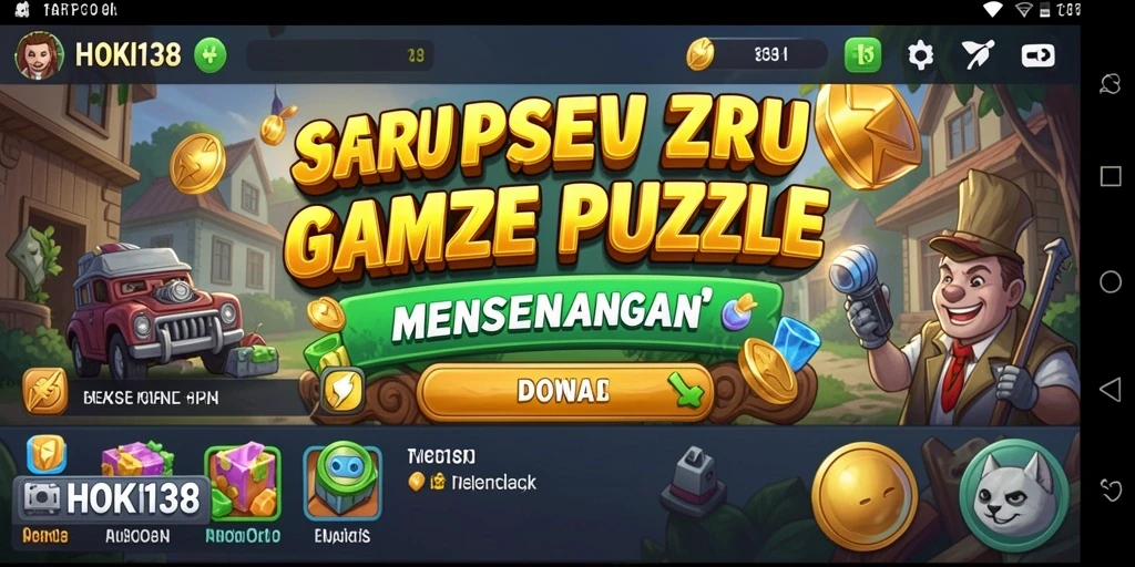 Tampilan gameplay HOKI138 yang seru dan menantang.