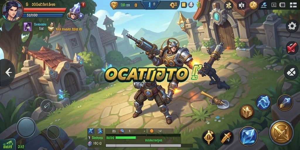 Gameplay seru di dunia OCATOTO yang penuh strategi.