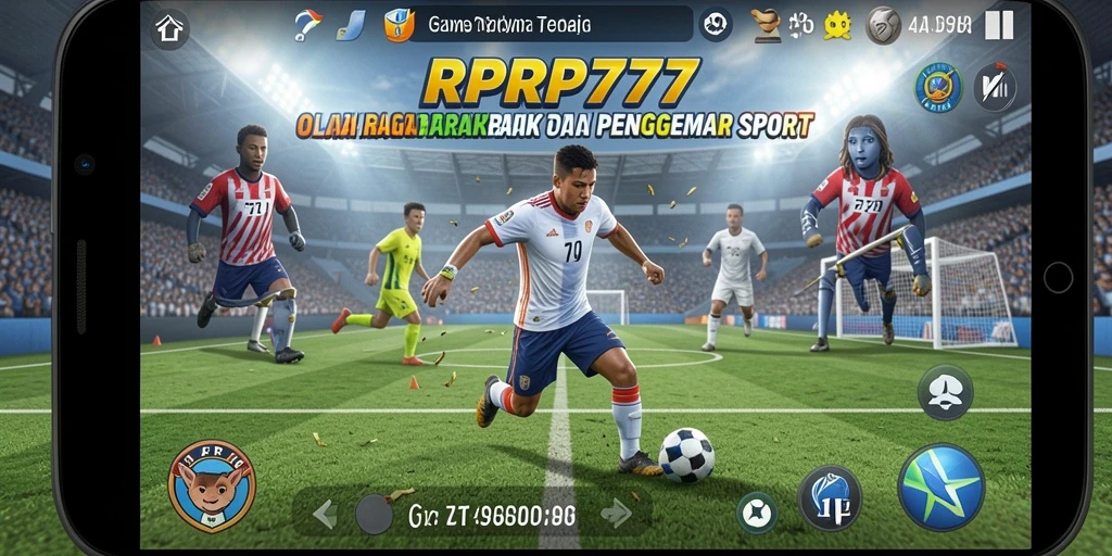 Tampilan gameplay seru dalam RPRP777 saat pertandingan berlangsung.