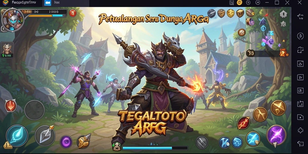 Tangkapan layar gameplay seru TEGALTOTO di dunia ARPG.